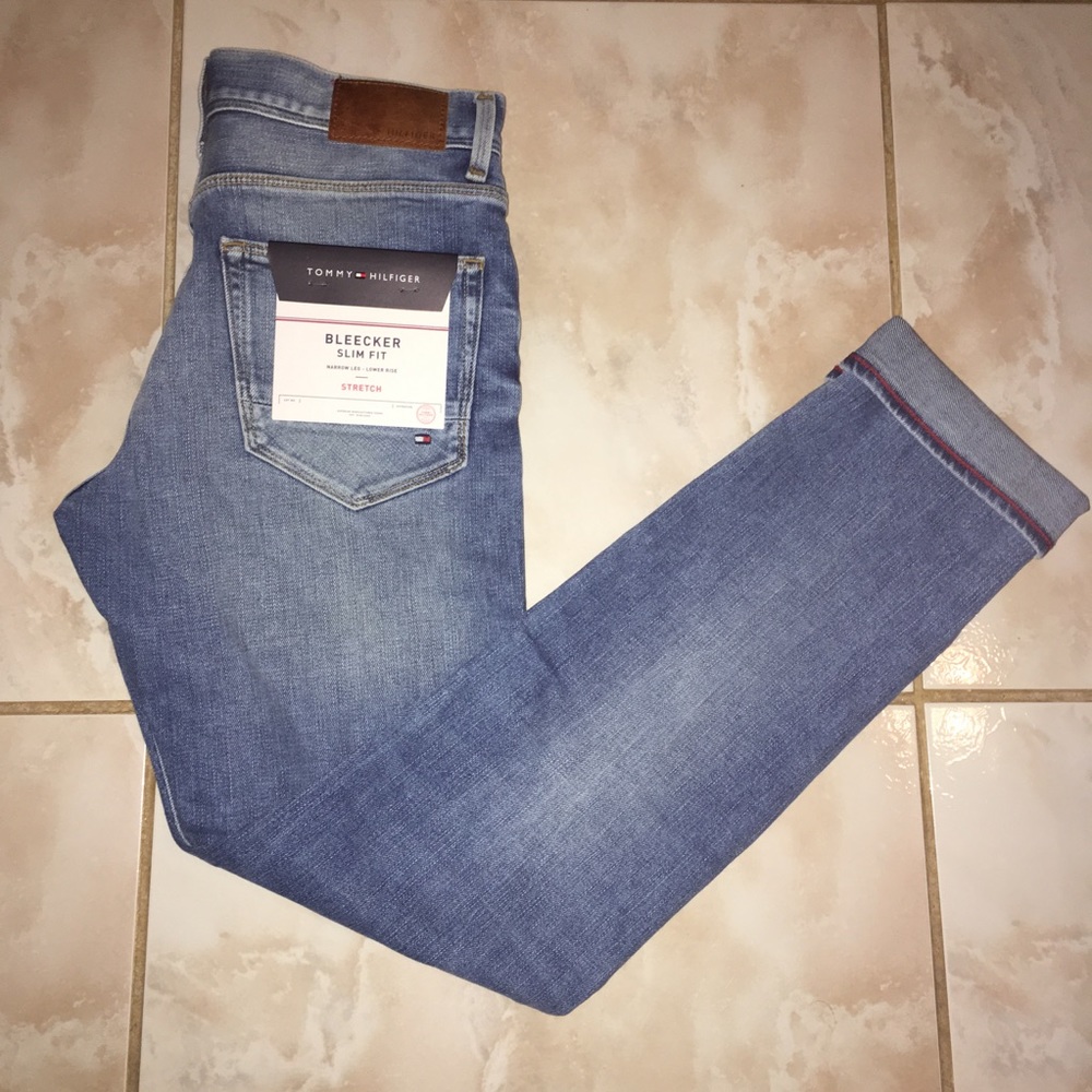Vintage Tommy Hilfiger jean slim fit bleecker